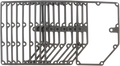 COMETIC Oil Pan Gasket - Dyna C9490F — image 1