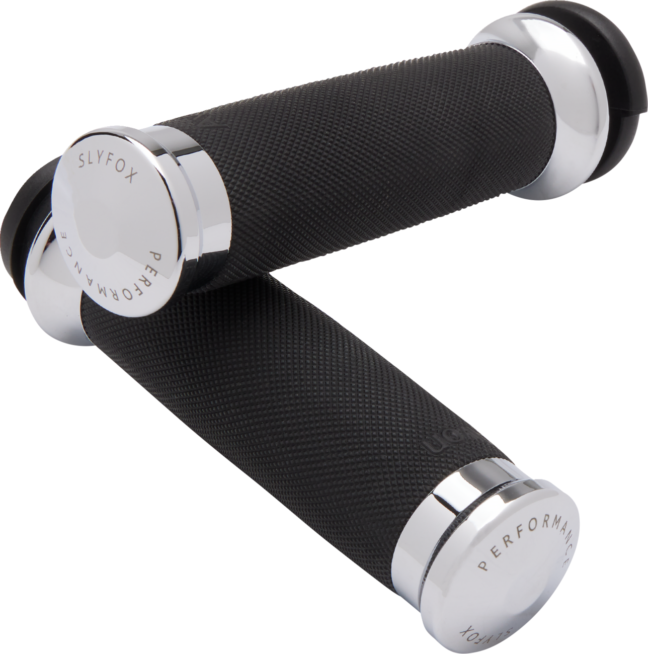 SLYFOX Grips - TBW - Chrome CC-85-CH-FL-FOX — image 1