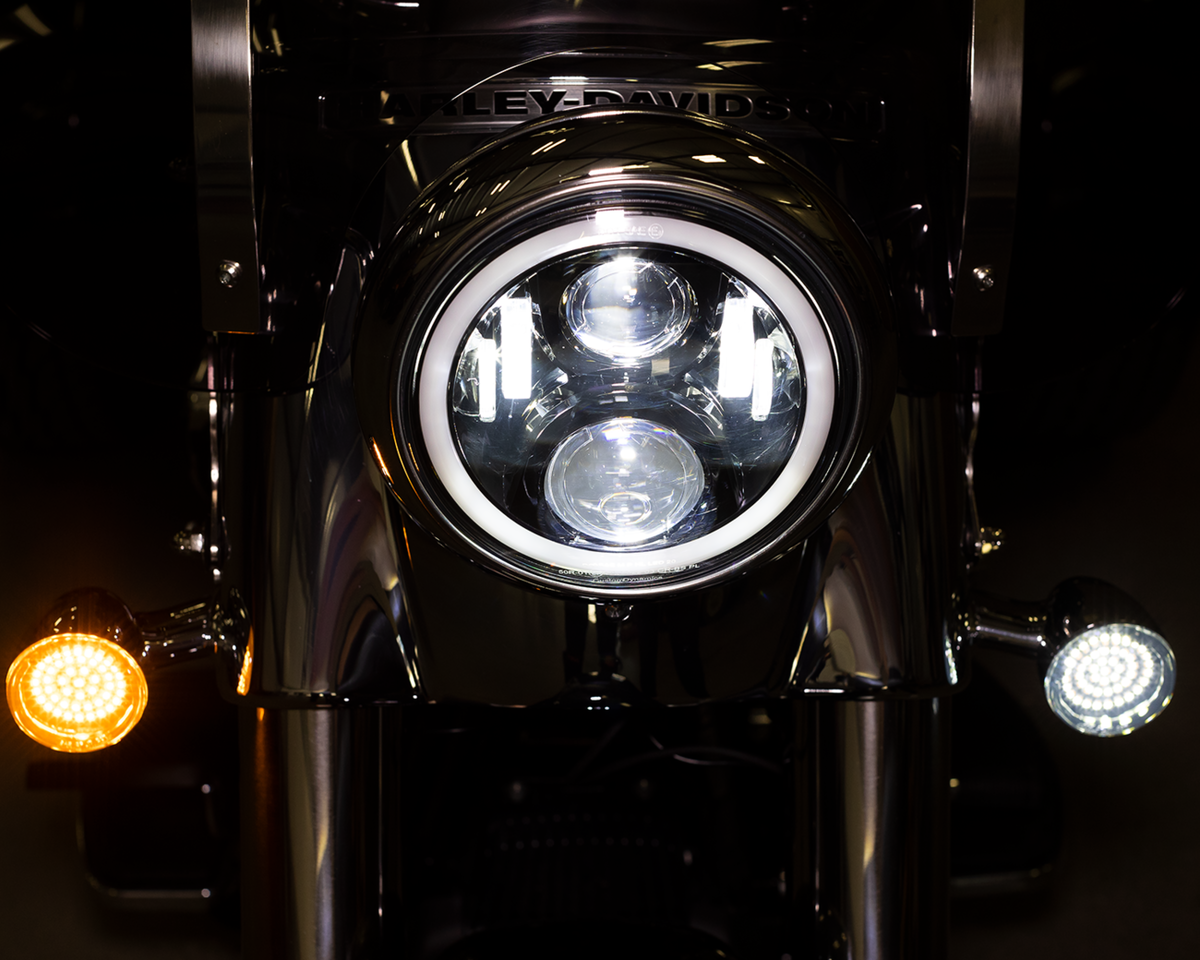 CUSTOM DYNAMICS Headlamp - 7" - LED - Black CD-7-14-B — image 3