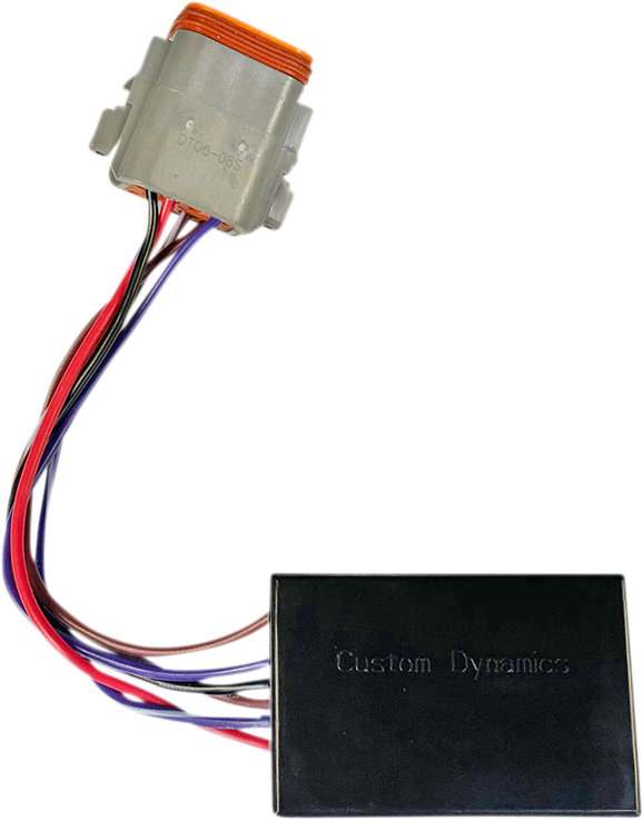 CUSTOM DYNAMICS Auto-Cancel Turn Signal Module - 8-Position Female Connector CD-ATC-3 — image 1