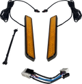 CUSTOM DYNAMICS LED Fork Light - Amber - Black CD-FORK-HD-AB — image 1