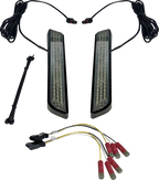 CUSTOM DYNAMICS LED Fork Light - Smoke - Black CD-FORK-UNV-SB — image 1
