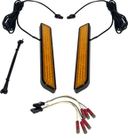 CUSTOM DYNAMICS LED Fork Light - Smoke - Black CD-FORK-UNV-SB — image 2