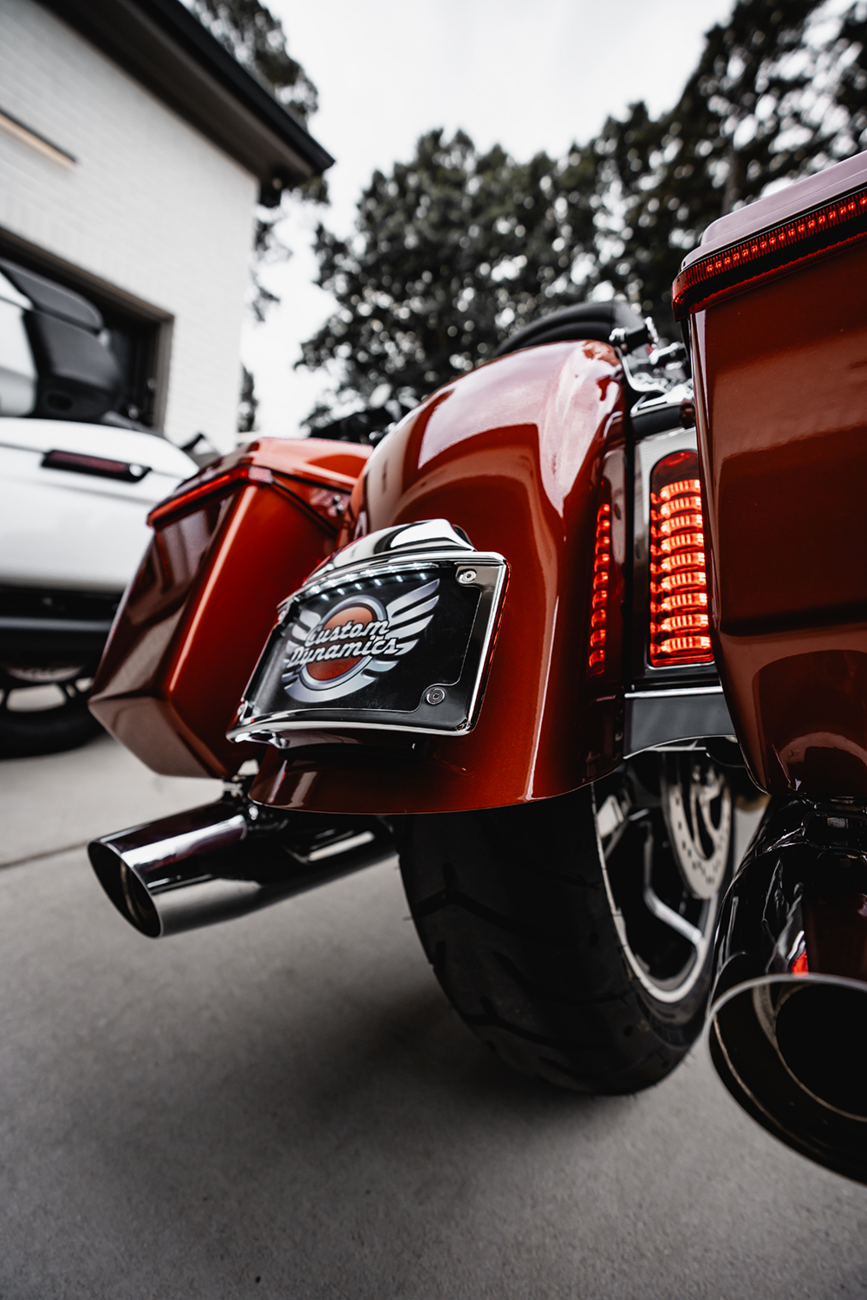 CUSTOM DYNAMICS LED Saddlebag Light - Low-Profile - Red CD-LP-23-R — image 2