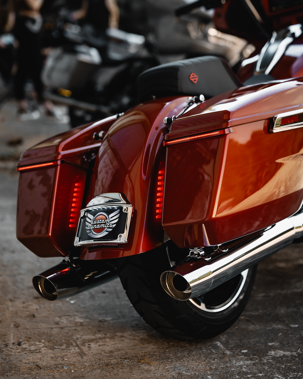 CUSTOM DYNAMICS LED Saddlebag Light - Low-Profile - Red CD-LP-23-R — image 4