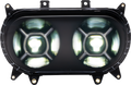 CUSTOM DYNAMICS LED Headlight - Black - FLTR CD-RG-H-B — image 1
