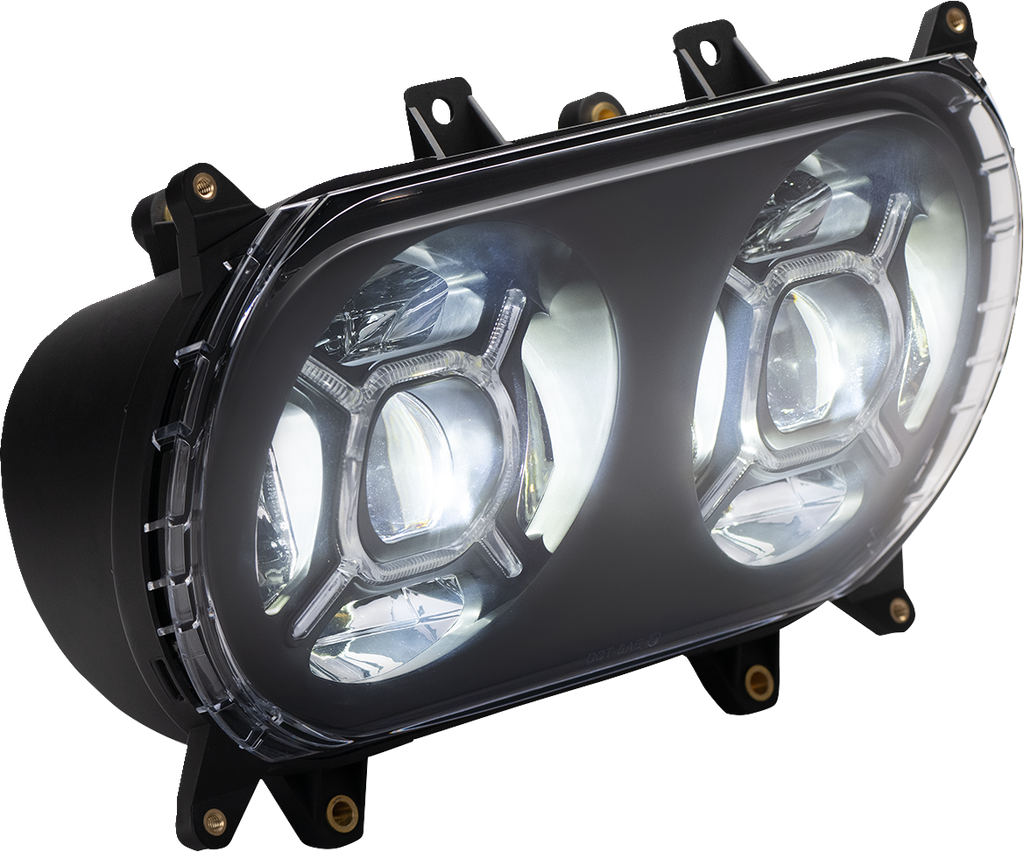 CUSTOM DYNAMICS LED Headlight - Black - FLTR CD-RG-H-B — image 2