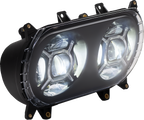 CUSTOM DYNAMICS LED Headlight - Black - FLTR CD-RG-H-B — image 2