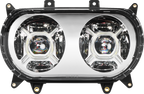 CUSTOM DYNAMICS LED Headlight - Chrome - FLTR CD-RG-H-C — image 1