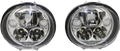 CUSTOM DYNAMICS LED Headlight - 5-3/4" - Chrome CDTB-575OV-C — image 1