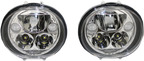 CUSTOM DYNAMICS LED Headlight - 5-3/4" - Chrome CDTB-575OV-C — image 1