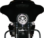CUSTOM DYNAMICS LED Headlight - 7" - Black CDTB-7-B — image 2