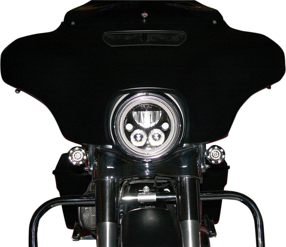 CUSTOM DYNAMICS LED Headlight - 7" - Black CDTB-7-B — image 2