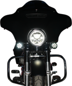 CUSTOM DYNAMICS LED Headlight - 7" - Chrome CDTB-7-C — image 2