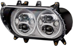 CUSTOM DYNAMICS Headlight - Chrome - FLTR CDTB-RG-15-C — image 1