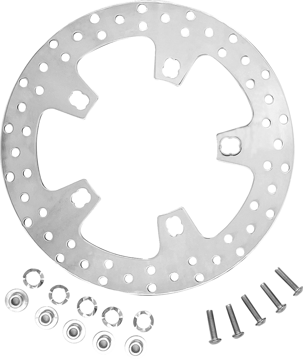 COASTAL MOTO Brake Rotor - 11.5" - Front - Polished - '00-'07 Touring CM-FR-115P — image 1