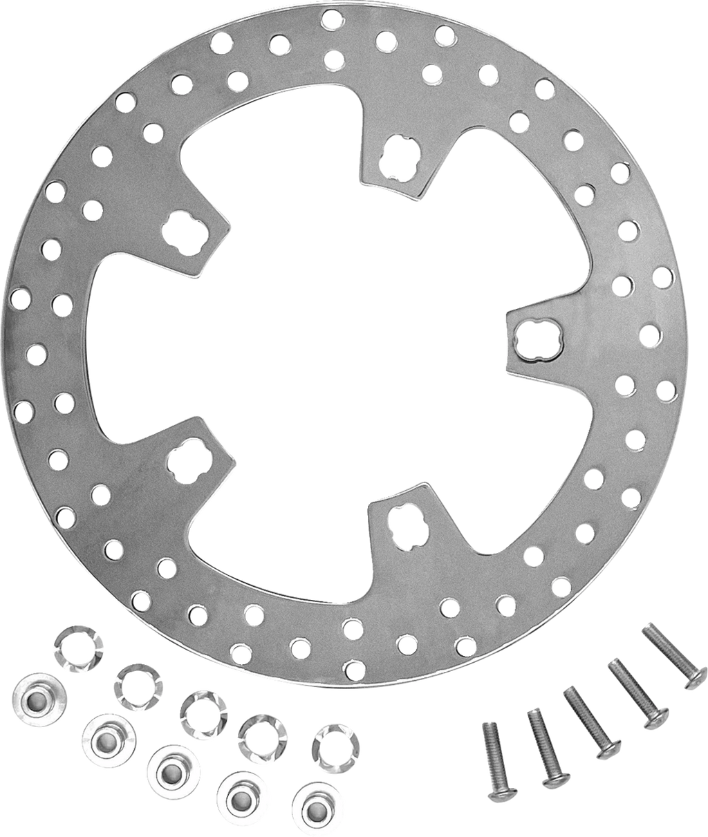 COASTAL MOTO Brake Rotor - 11.5" - Front - Polished - '00-'07 Touring CM-FR-115P — image 2