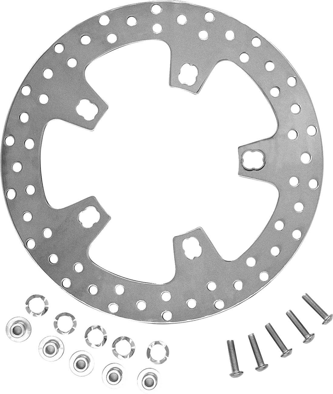 COASTAL MOTO Brake Rotor - 11.5" - Front - Polished - '00-'07 Touring CM-FR-115P — image 2