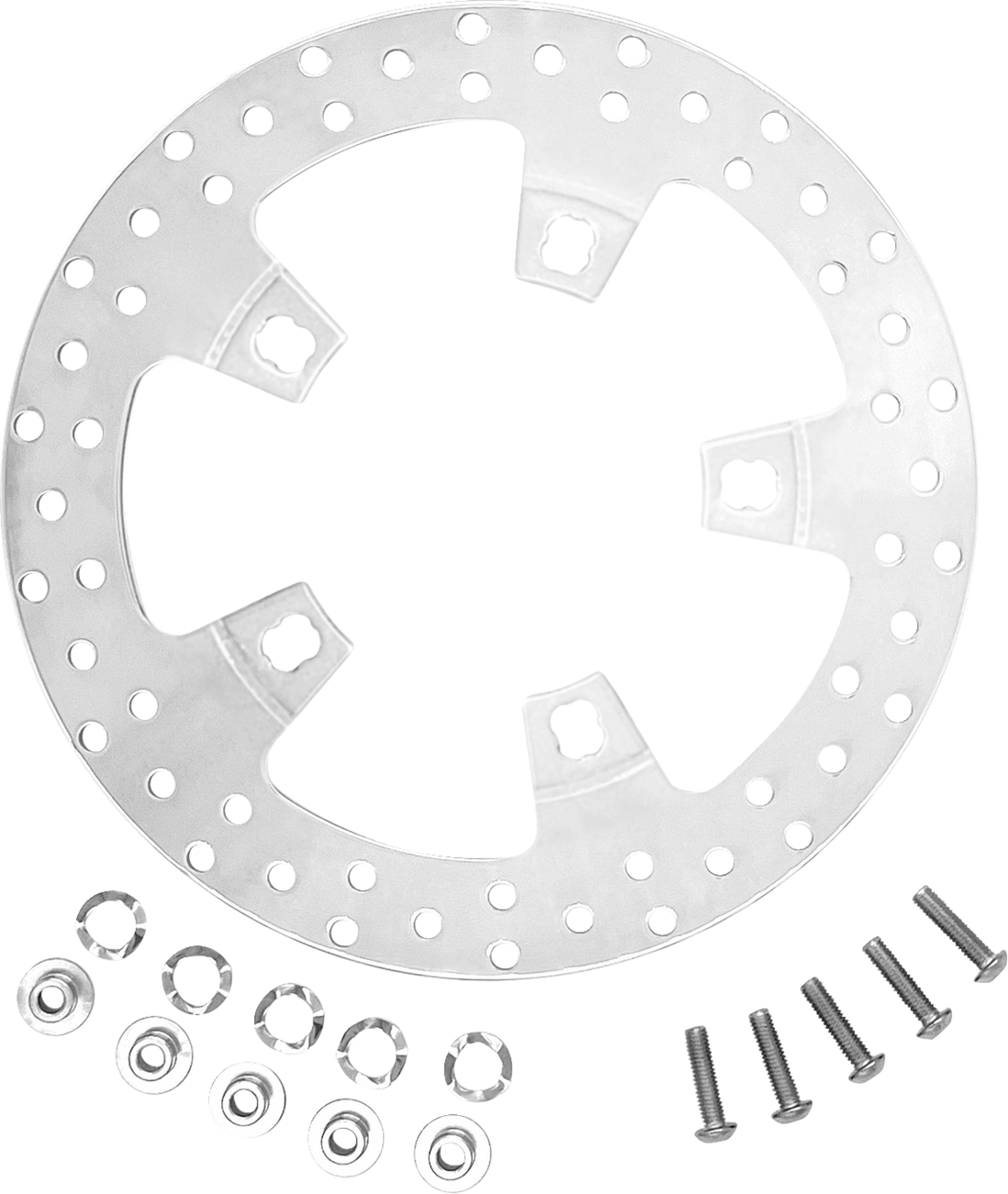 COASTAL MOTO Brake Rotor - 320 mm - Front - Polished - '24 FLHX/FLTR CM-FR-320P — image 1