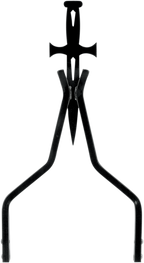 CYCLE VISIONS Sissy Bar Stick - Black - 18" Daggertude CV-8029B — image 1