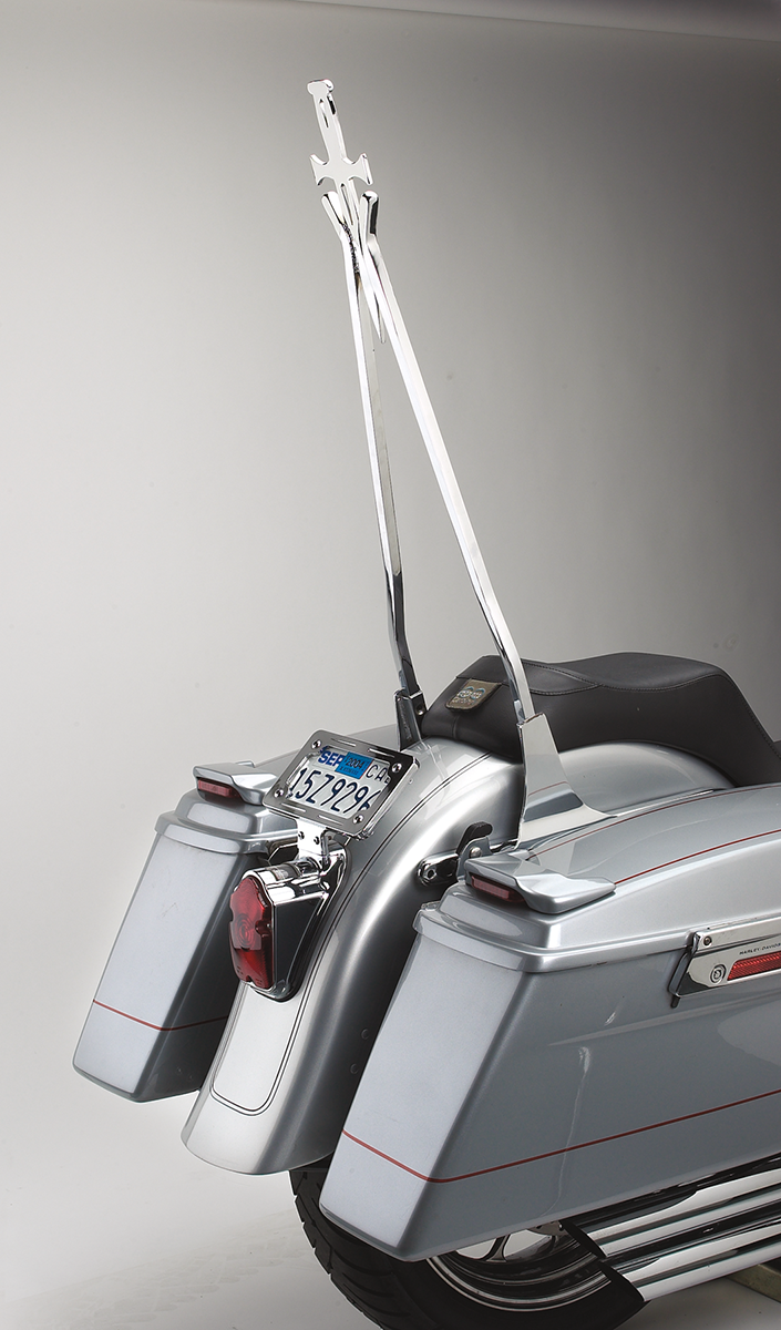 CYCLE VISIONS Sissy Bar Stick - Chrome - 30" Daggertude CV-8030 — image 2