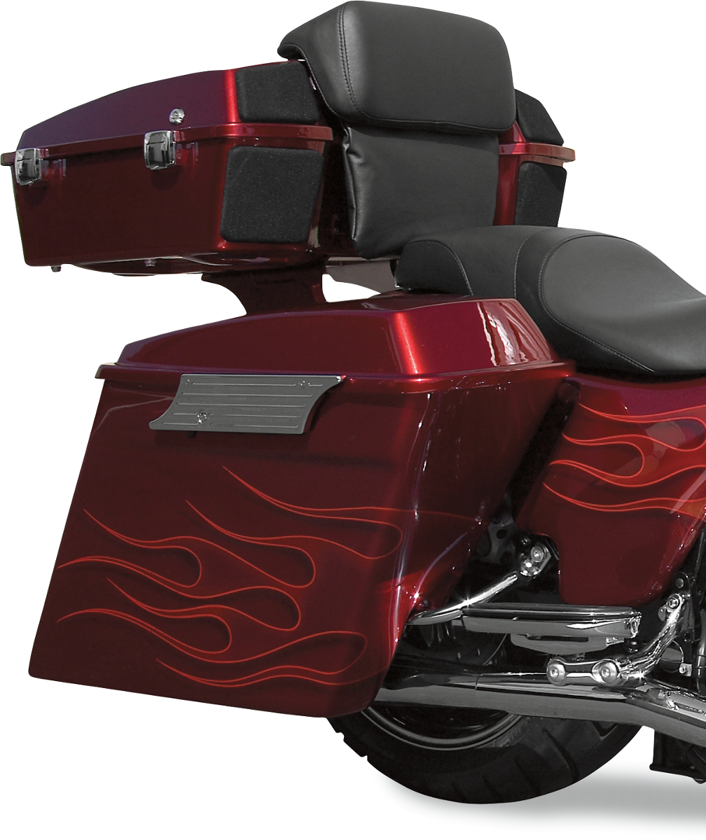 CYCLE VISIONS Saddlebag - with Exhaust Cut-out - Left CV7260 — image 3