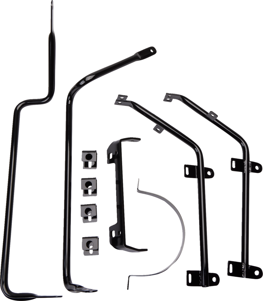 CYCLE VISIONS Bagger Tail - Black - FXD '06-'17 CV7400B — image 1