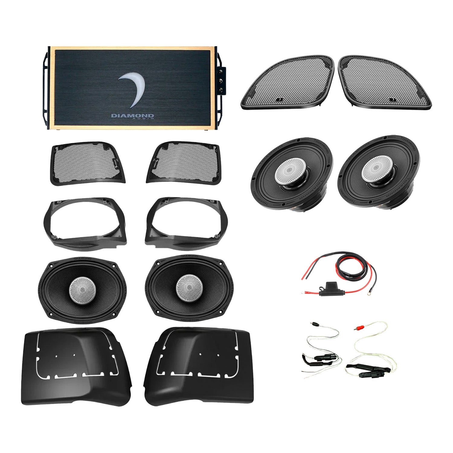 Diamond Audio DA1423RGSP5 14 - 23 Harley Davidson® Road Glide 4-Speaker System — image 1