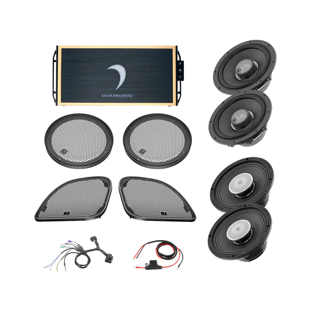 Diamond Audio DA1423RGTP3 14 - 23 Harley Davidson® Road Glide 4-Speaker System — image 1