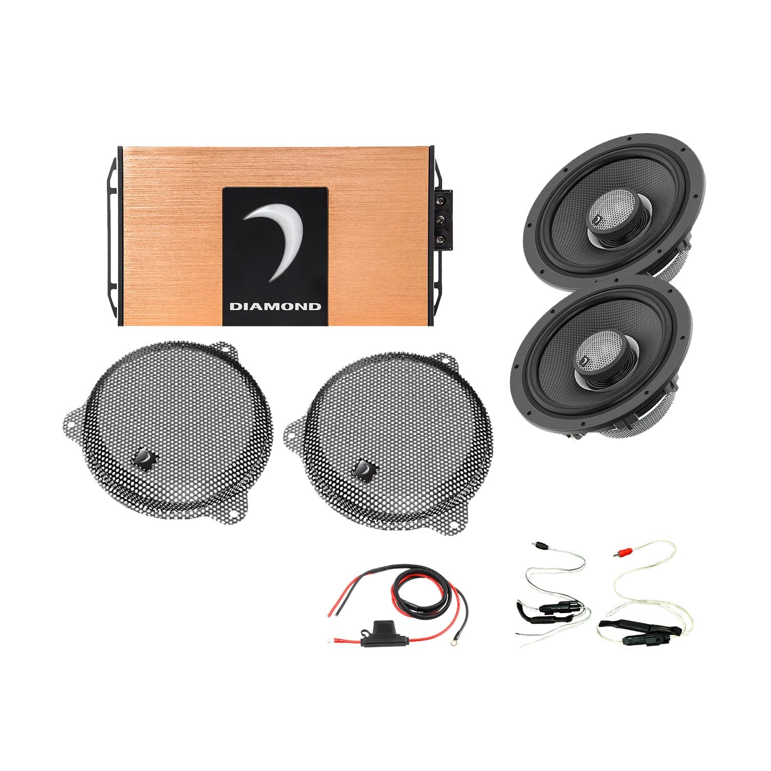 Diamond Audio DA1423SGSP1 14 - 23 Harley Davidson® Street Glide 2-Speaker System — image 1