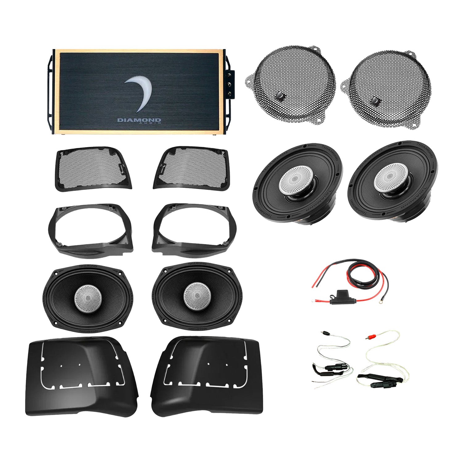 Diamond Audio DA1423SGSP5 14 - 23 Harley Davidson® Street Glide 4-Speaker System — image 1