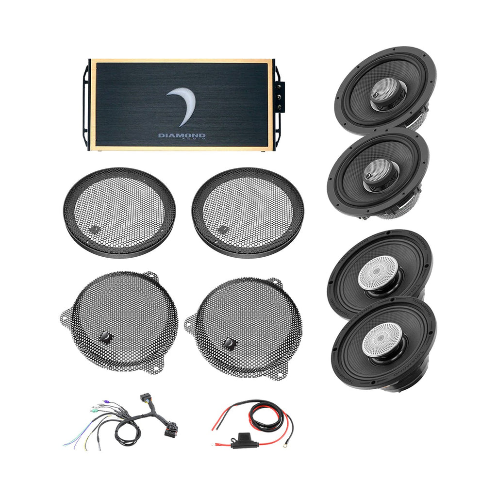 Diamond Audio DA1423SGTP3 14 - 23 Harley Davidson® Street Glide 4-Speaker System — image 1