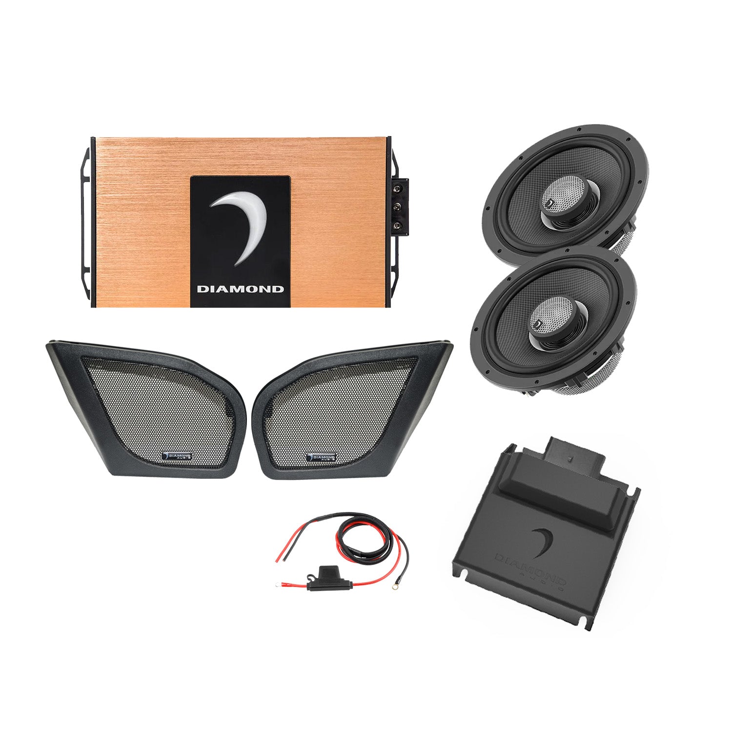 Diamond Audio DA24RGSP1 24+ Harley Davidson® Road Glide 2-Speaker System — image 1