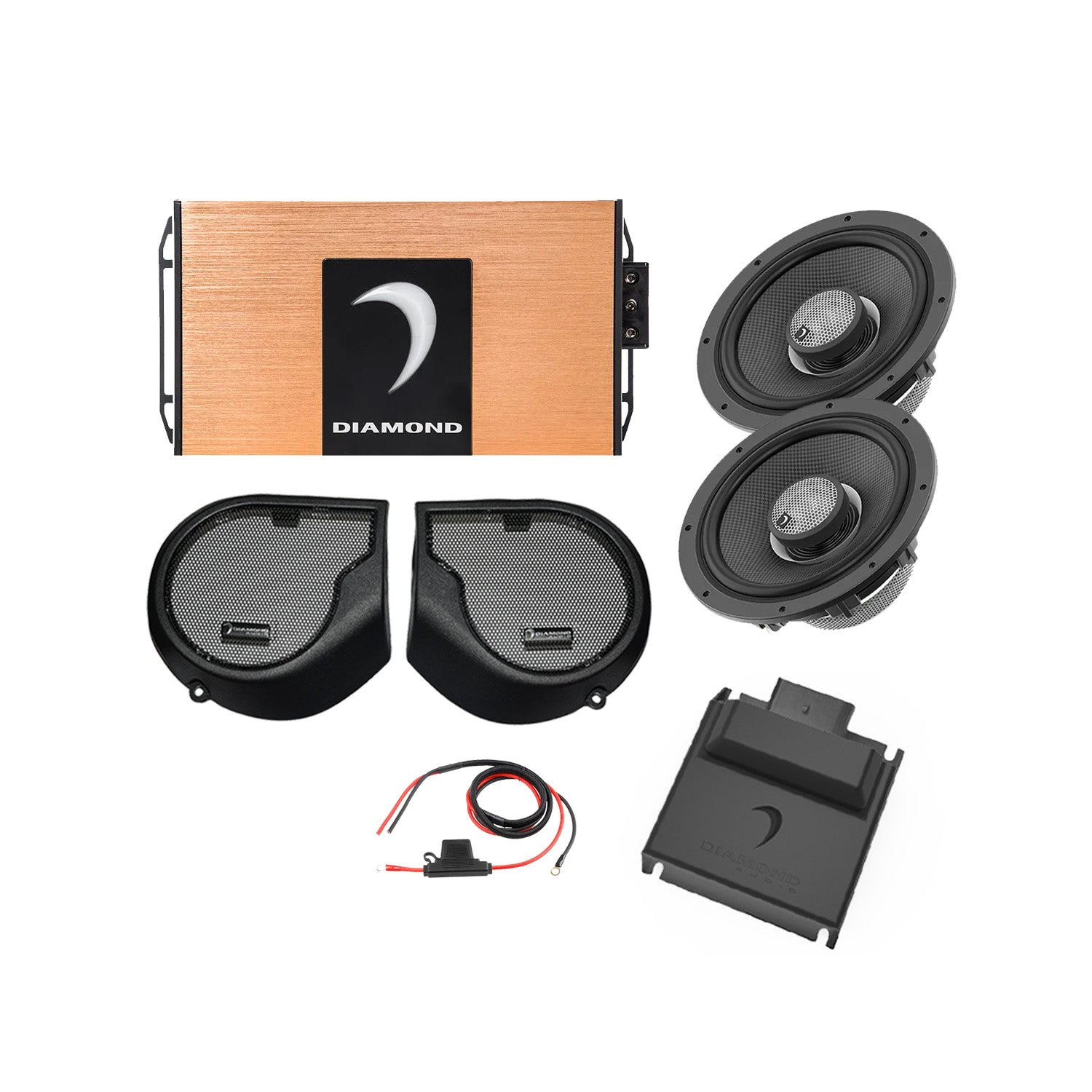 Diamond Audio DA24SGSP1 24+ Harley Davidson® Street Glide 2-Speaker System — image 1