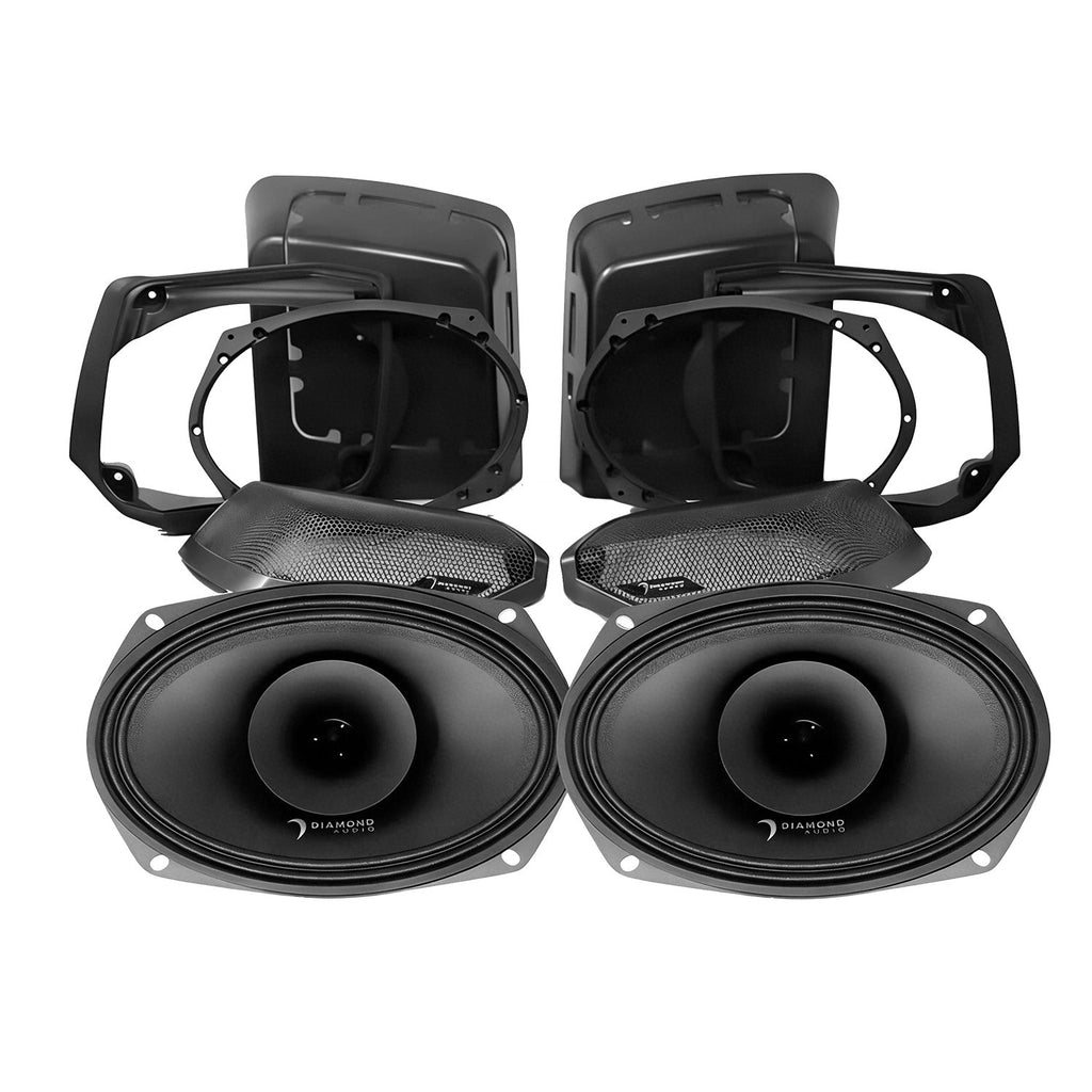 Diamond Audio DA9813SGSP4 98 - 13 Harley Davidson® Street Glide 4-Speaker System — image 5