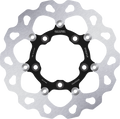 GALFER Brake Rotor - Rear - Black Carrier DF822FLW — image 1
