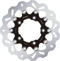GALFER Brake Rotor - Rear - Black Carrier DF824FLW — image 1