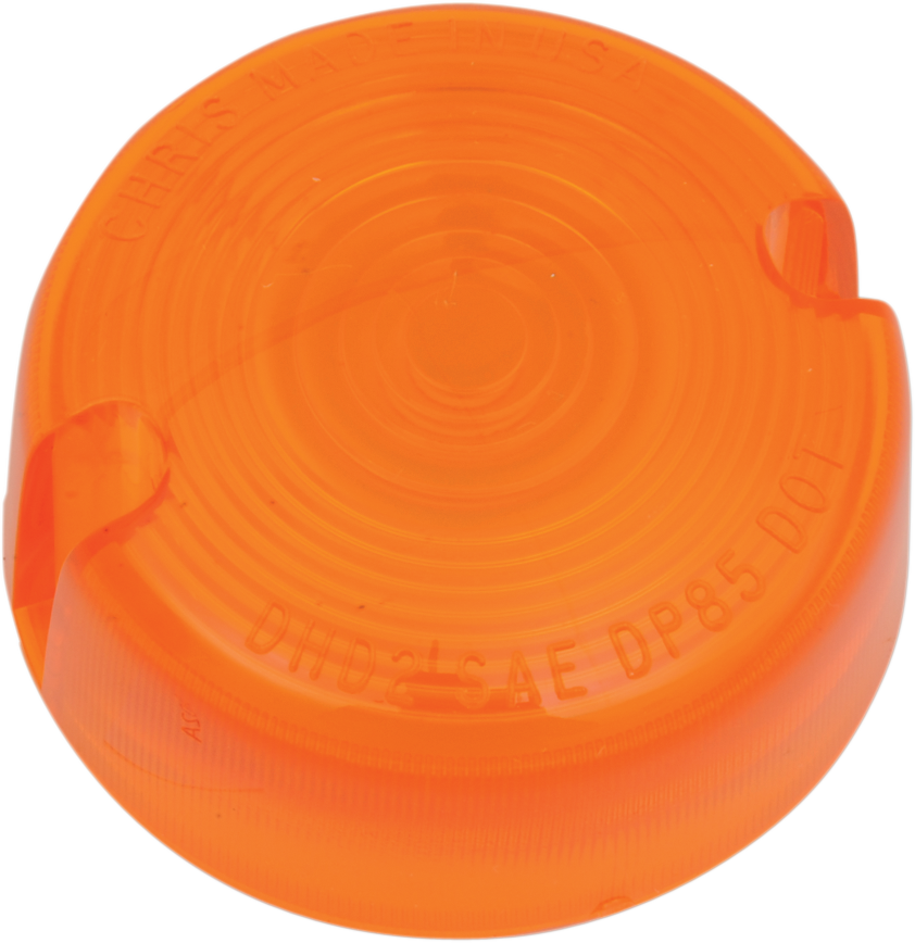 CHRIS PRODUCTS Rear Turn Signal Lens - Amber - '86-'99 FX DHD2A — image 1