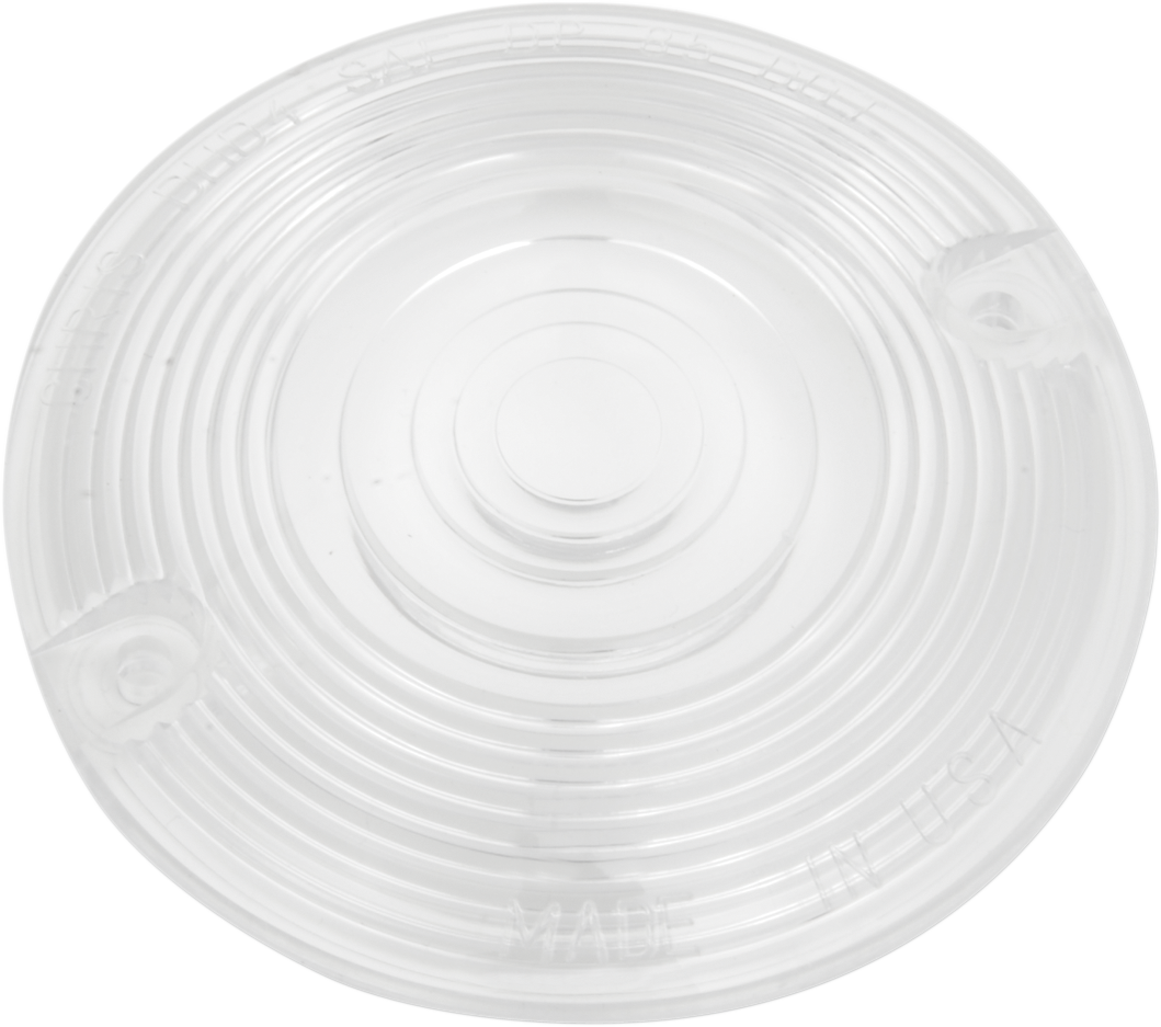 CHRIS PRODUCTS Turn Signal Lens - '86-'19 FLT - Clear DHD4C — image 1