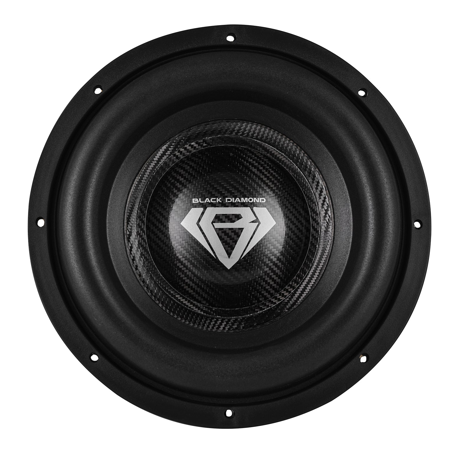 DS18 DIA-CARBON12.2D Black Diamond 12" High Excursion Subwoofer with Carbon Fiber Cone | 3500W RMS / 7000W MAX | Dual 2-Ohm Voice Coil — image 2