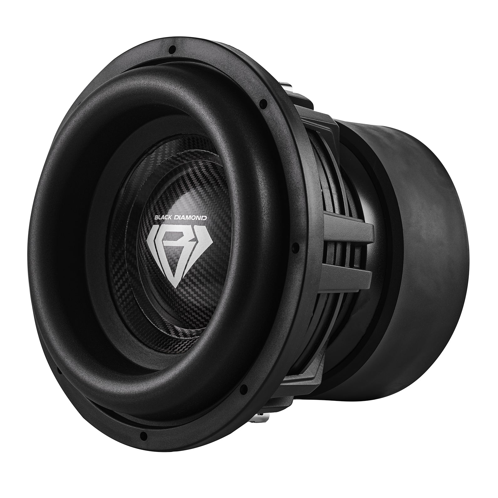 DS18 DIA-CARBON12.2D Black Diamond 12" High Excursion Subwoofer with Carbon Fiber Cone | 3500W RMS / 7000W MAX | Dual 2-Ohm Voice Coil — image 3
