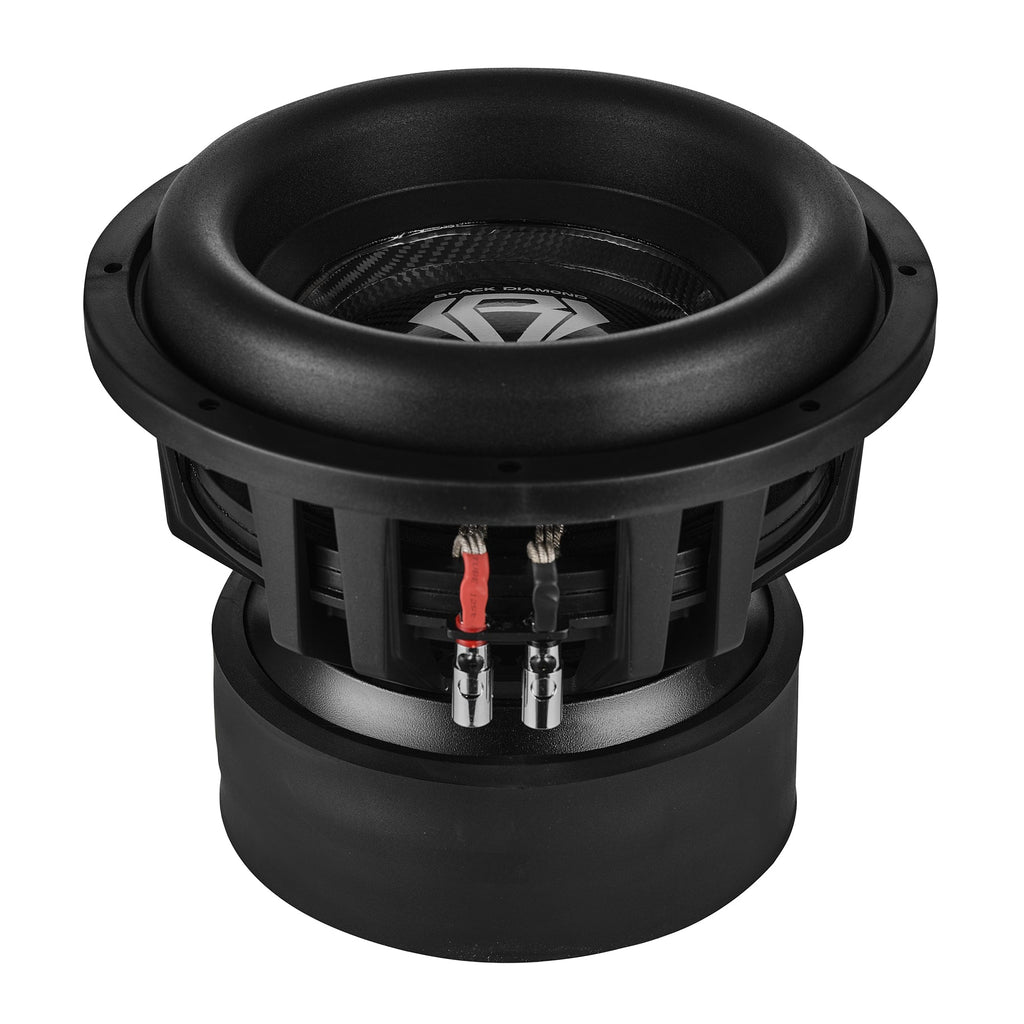 DS18 DIA-CARBON12.2D Black Diamond 12" High Excursion Subwoofer with Carbon Fiber Cone | 3500W RMS / 7000W MAX | Dual 2-Ohm Voice Coil — image 5