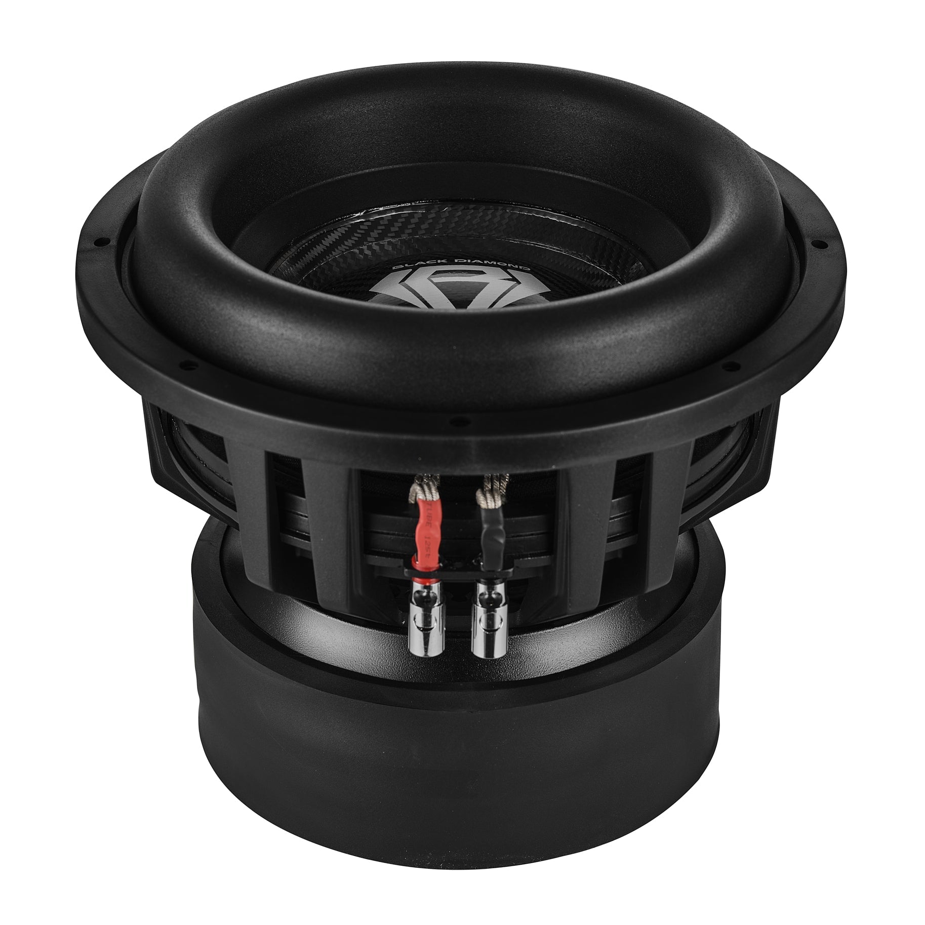 DS18 DIA-CARBON12.2D Black Diamond 12" High Excursion Subwoofer with Carbon Fiber Cone | 3500W RMS / 7000W MAX | Dual 2-Ohm Voice Coil — image 5