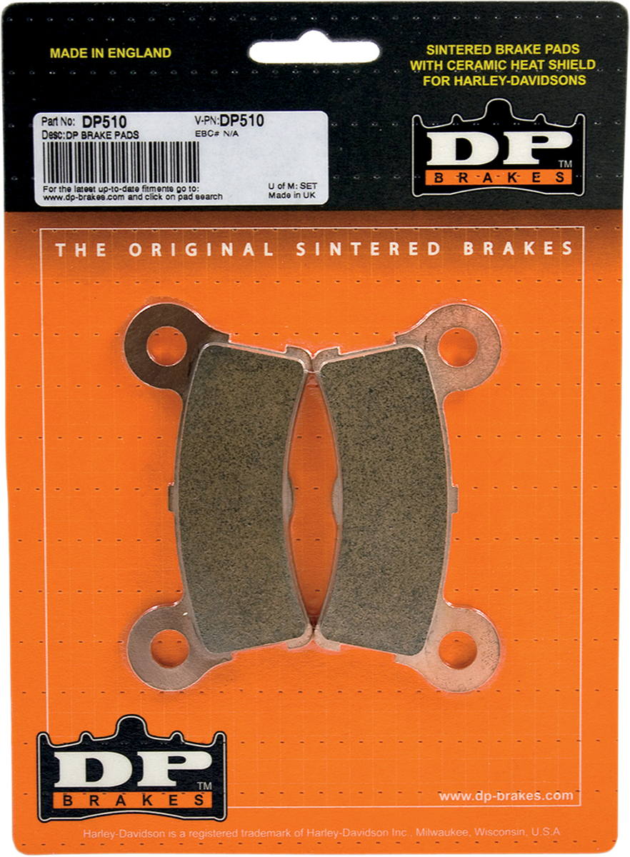 DP BRAKES Sintered Brake Pads DP510 — image 2
