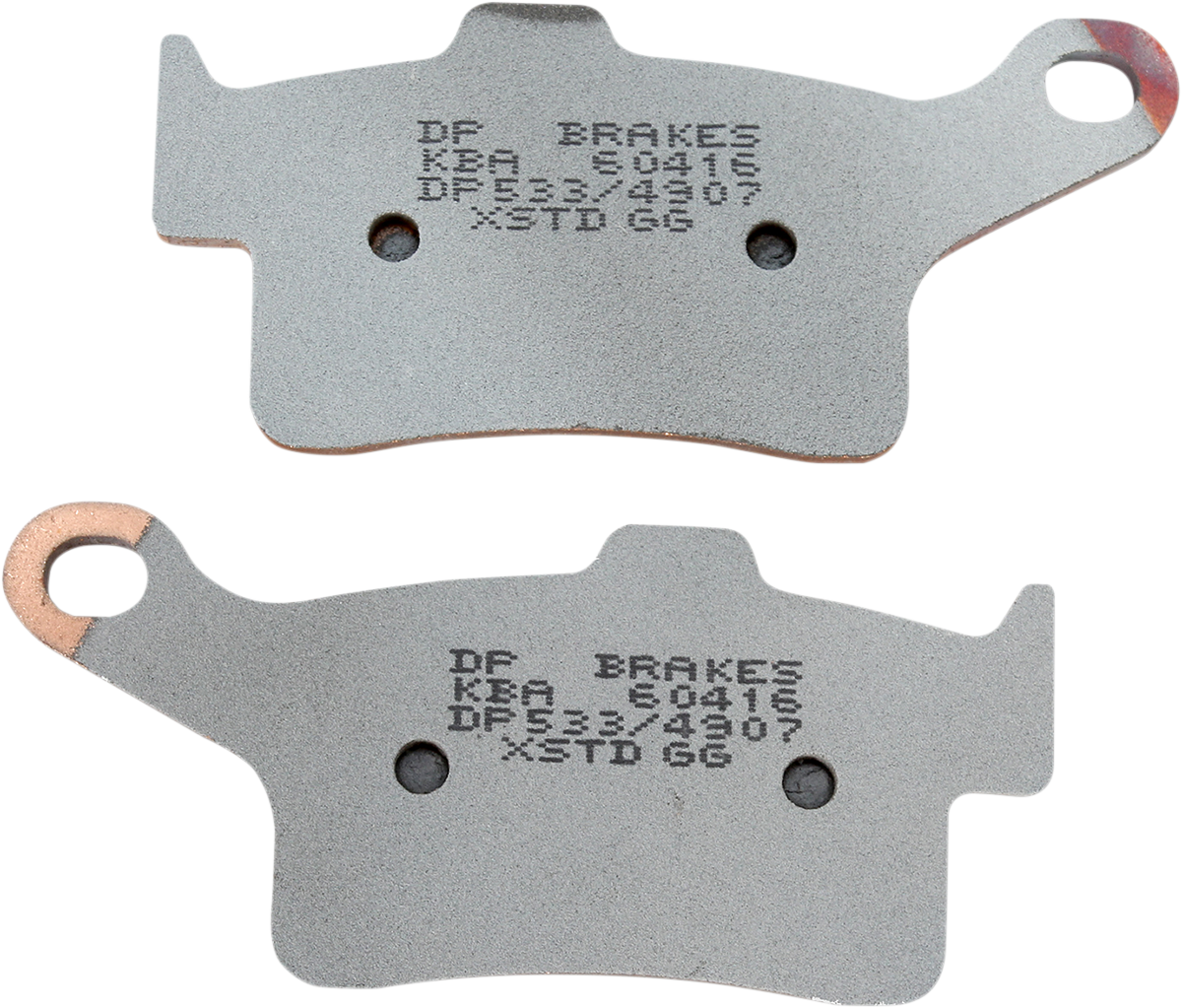 DP Brakes Standard DP Sintered Brake Pads (Rear) - DP533 — image 1