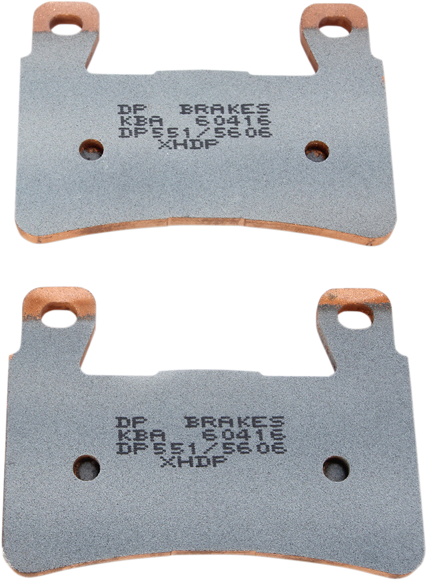 DP Brakes Sintered Metal Harley/Buell Brake Pads (Front) - DP551 — image 1