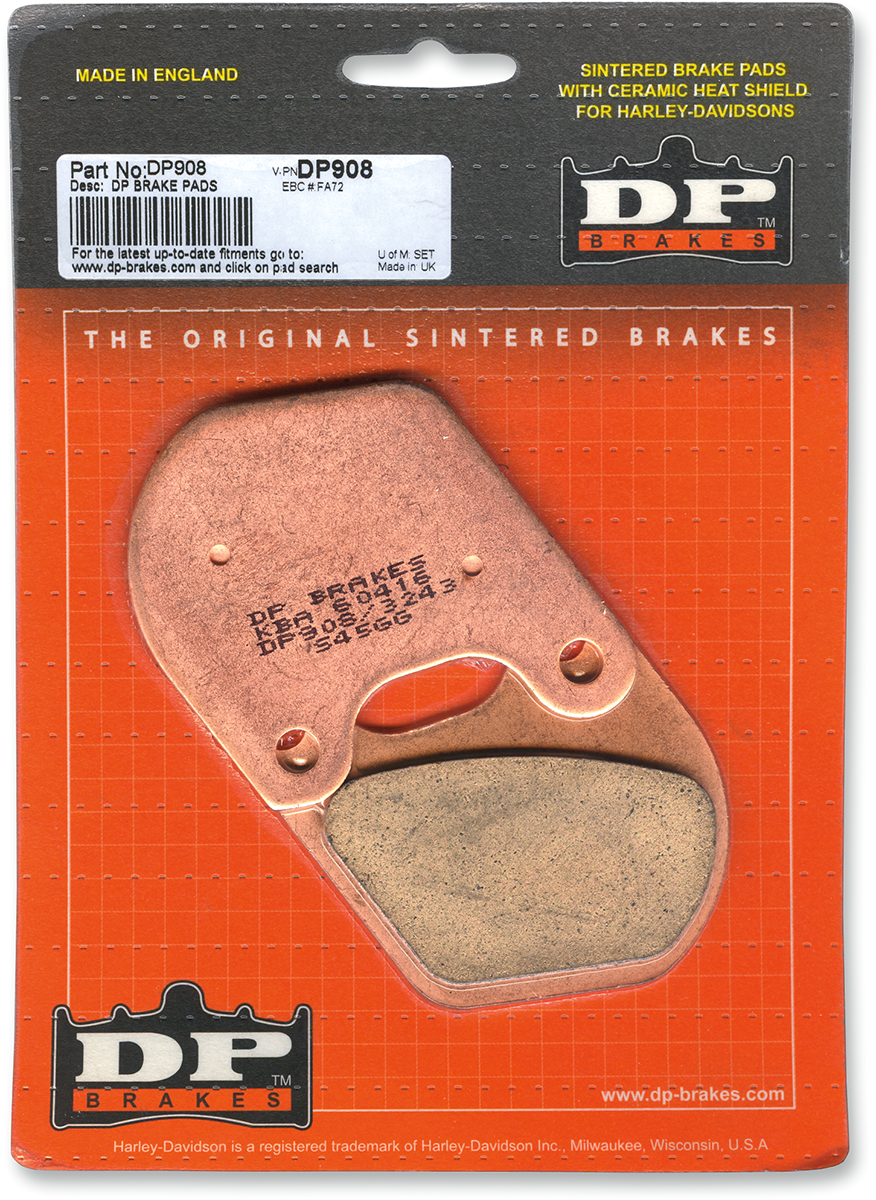 DP BRAKES Sintered Brake Pads DP908 — image 2