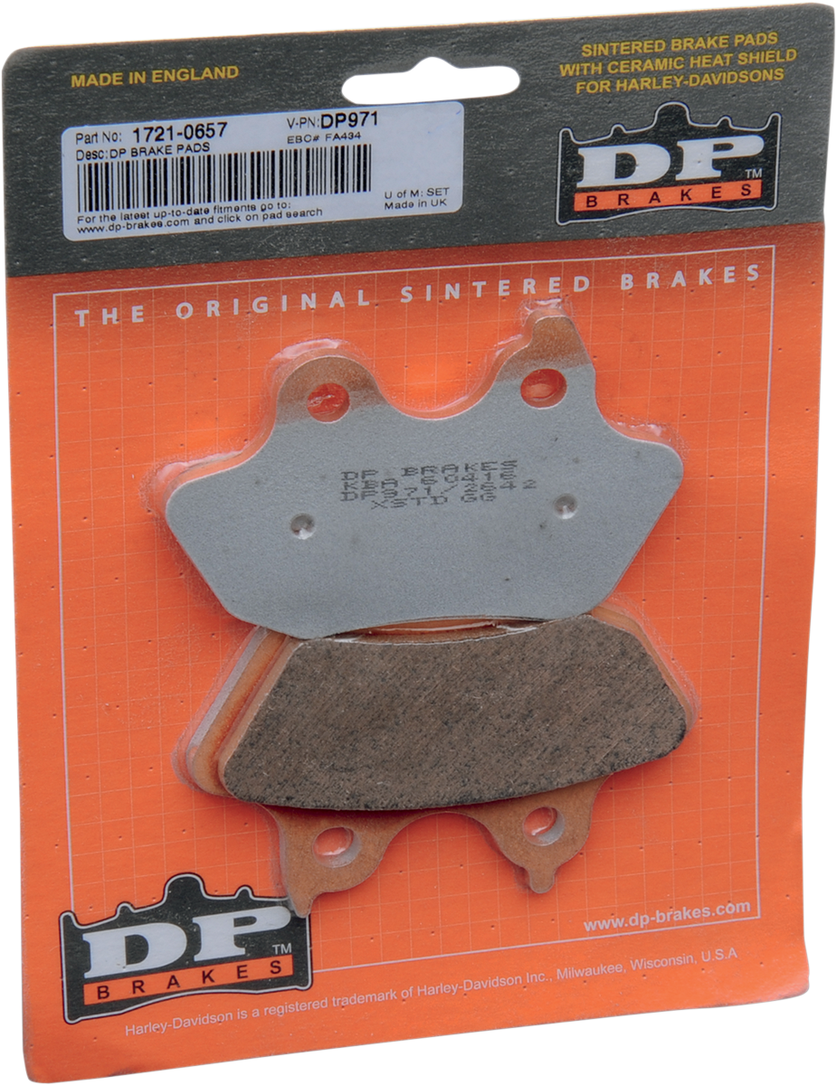 DP BRAKES Sintered Brake Pads DP971 — image 2