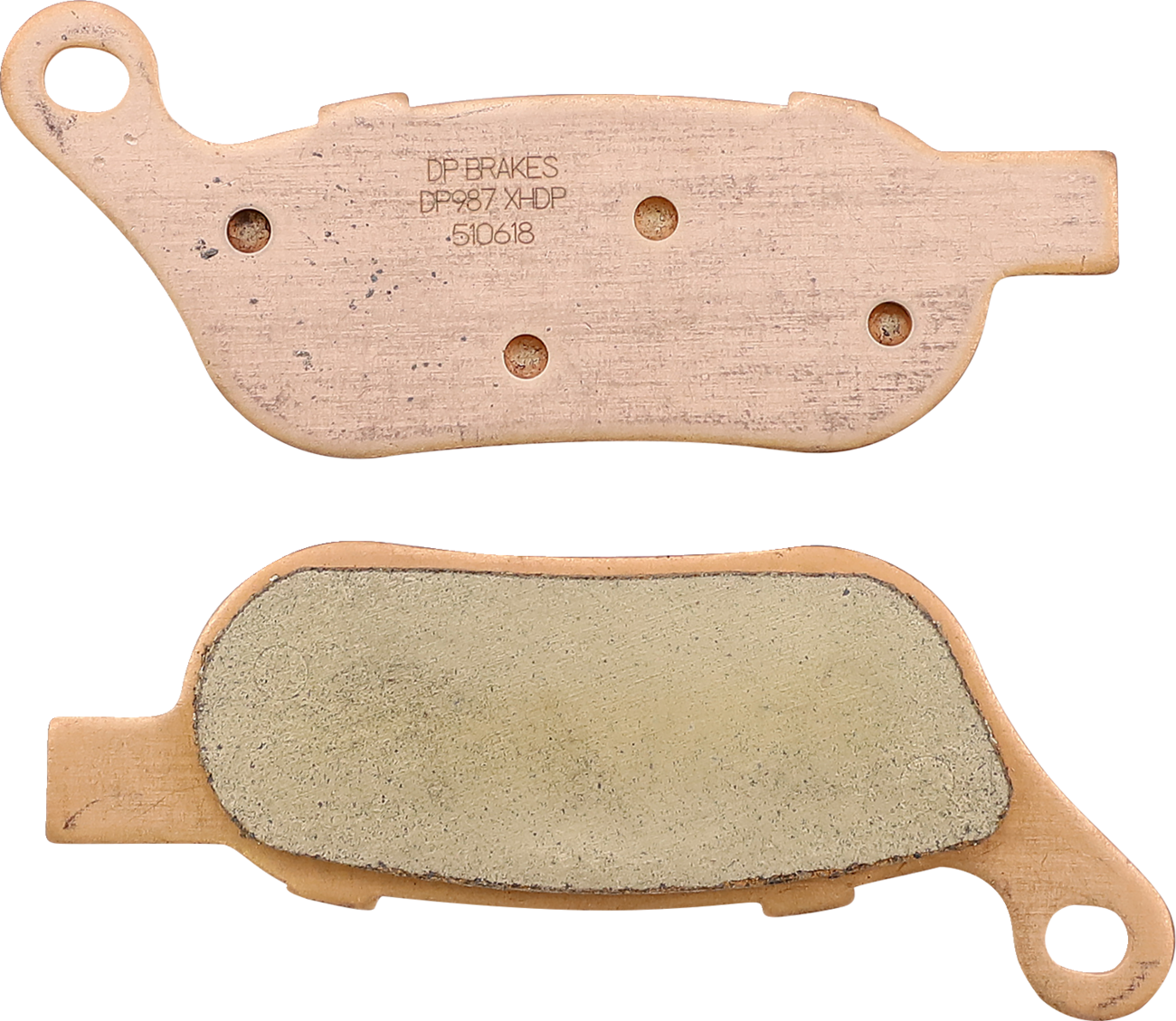 DP Brakes Sintered Metal Harley/Buell Brake Pads (Rear) - DP987 — image 1
