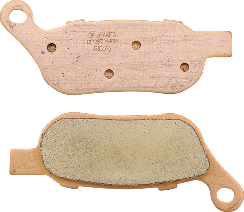 DP Brakes Sintered Metal Harley/Buell Brake Pads (Rear) - DP987 — image 1